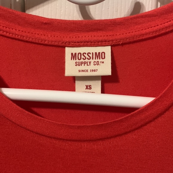 Mossimo flowy orange/red top - Picture 2 of 3